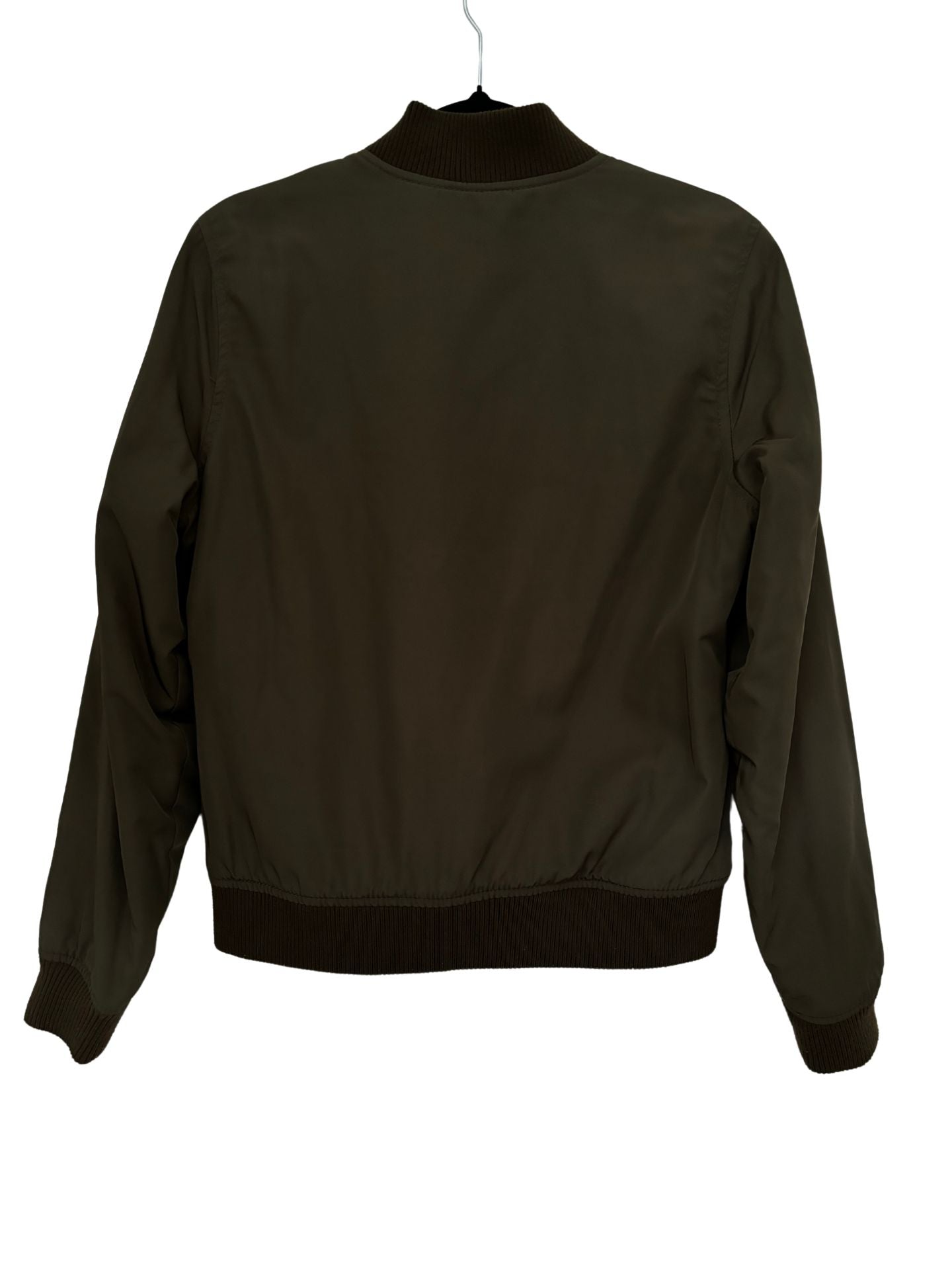 ALL ABOUT EVE Utility Bomber Jacket / Khaki / Size 8